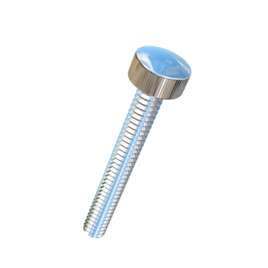 Titanium #10-24 X 1-1/2 UNC Knurled Allied Titanium Thumb Screw