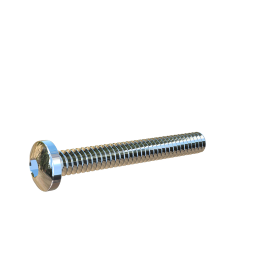 Titanium #10-24 X 1-1/2 UNC Pan Head, Socket Drive Allied Titanium Machine Screw with 3A Threads