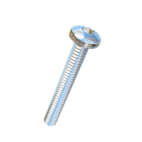 Titanium #10-24 X 1-1/2 UNC Pan Head, Socket Drive Allied Titanium Machine Screw