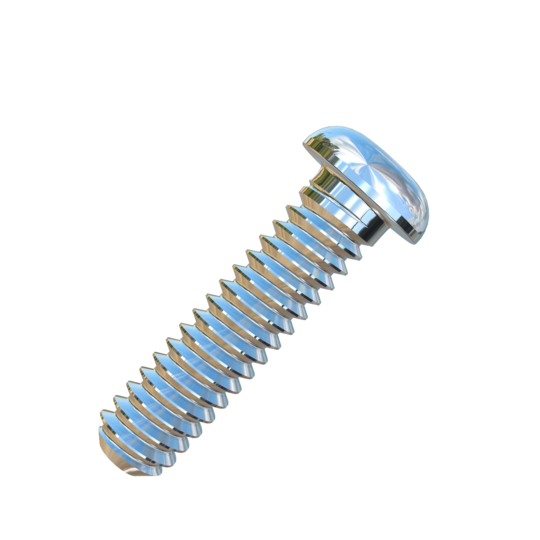 Titanium #10-24 X 3/4 UNC Button Head Socket Drive Allied Titanium Machine Screw with reduced head diameter