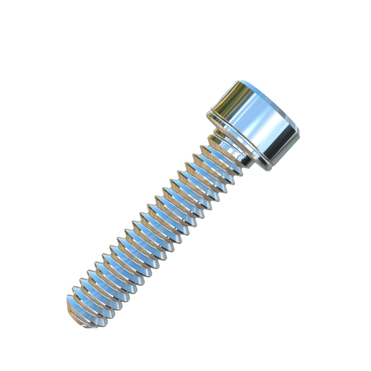 Titanium #10-24 X 7/8 inch UNC Socket Head Allied Titanium Machine Screw with 3A Threads