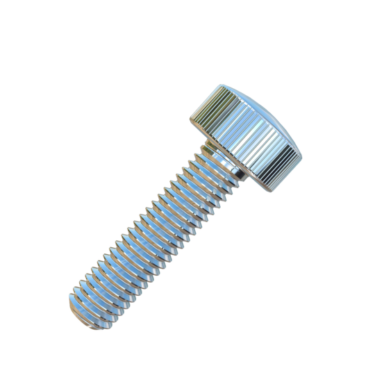 Titanium #10-32 X 3/4 UNF Knurled Allied Titanium Thumb Screw