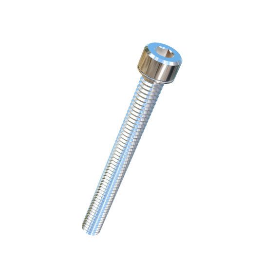 Titanium #12-24 X 2-1/8 inch UNC Socket Head Allied Titanium Machine Screw