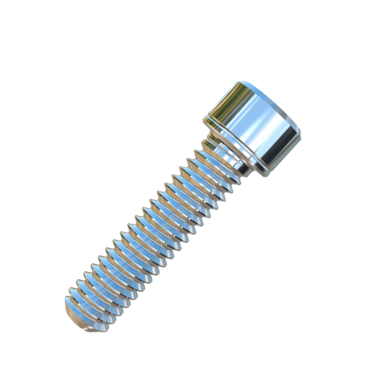 Titanium #12-24 X 7/8 inch UNC Socket Head Allied Titanium Machine Screw with 3A Threads