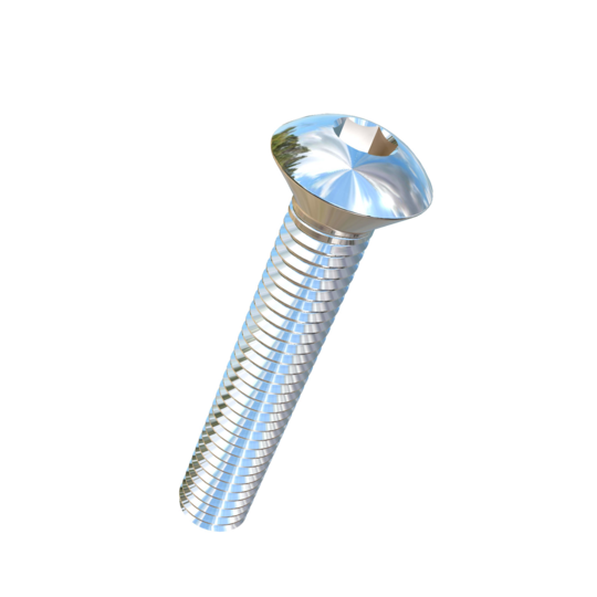 Titanium #12-28 X 1-1/4 UNF Oval Head Socket Drive Allied Titanium Machine Screw