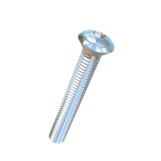 Titanium #6-40 X 1 UNF Oval Head Socket Drive Allied Titanium Machine Screw