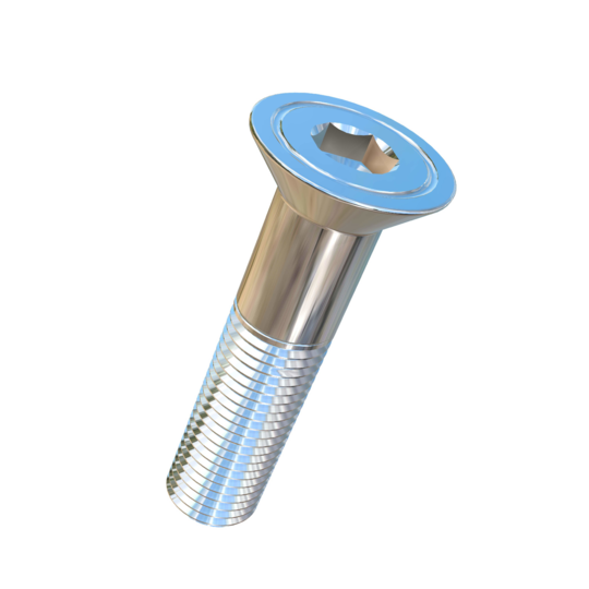 Titanium 1-1/4-7 X 5-1/2 inch UNC Flat Head Socket Drive Allied Titanium Cap Screw