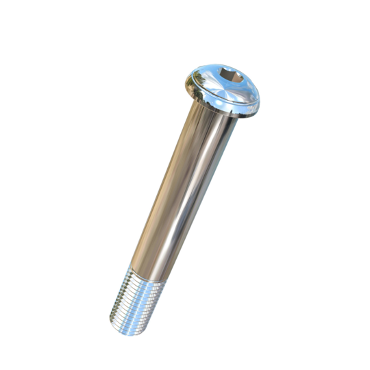 Titanium 1-8 X 7 UNC Button Head Socket Drive Allied Titanium Cap Screw