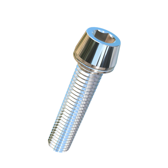 Titanium 1/2-13 X 2-1/4 UNC Allied Titanium Taper Head Socket Drive Machine Screw