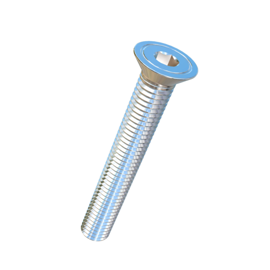 Titanium 1/2-13 X 3-1/2 UNC Flat Head, Socket Drive, Allied Titanium Machine Screw