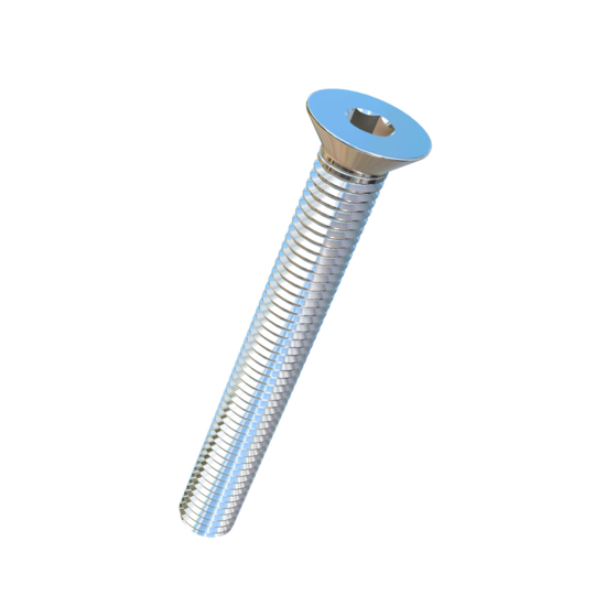 Titanium 1/2-13 X 4 UNC Flat Head, Socket Drive,  Allied Titanium Machine Screw