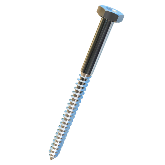 Titanium 1/4 X 3-1/2 Dimpled Hex Head Allied Titanium Lag Screw