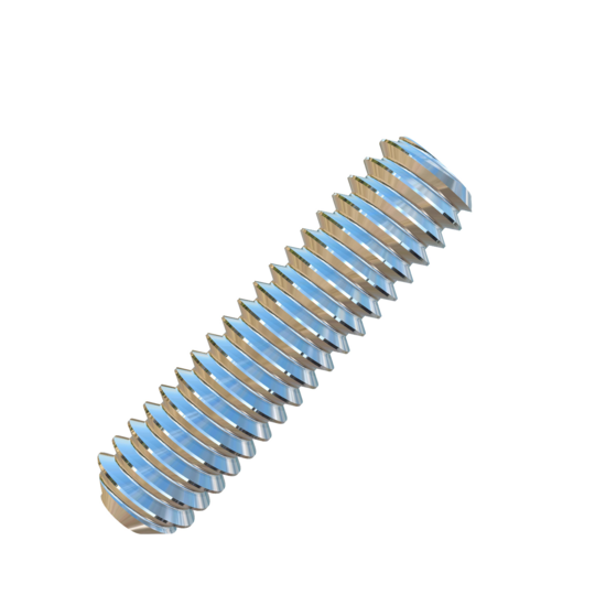 Titanium 1/4-20 X 1 inch UNC Allied Titanium Set Screw, Socket Drive with Cup Point