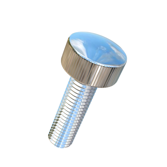 Titanium 1/4-28 X 7/8 UNF Knurled Allied Titanium Thumb Screw