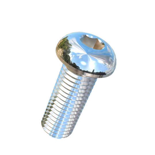 Titanium 3/4-10 X 2 UNC Button Head Socket Drive Allied Titanium Machine Screw