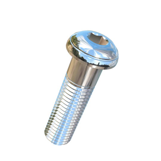 Titanium 3/4-10 X 2-3/4 UNC Button Head Socket Drive Allied Titanium Cap Screw