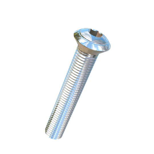 Titanium 3/4-10 X 4-1/2 UNC Oval Head, Socket Drive,  Allied Titanium Machine Screw