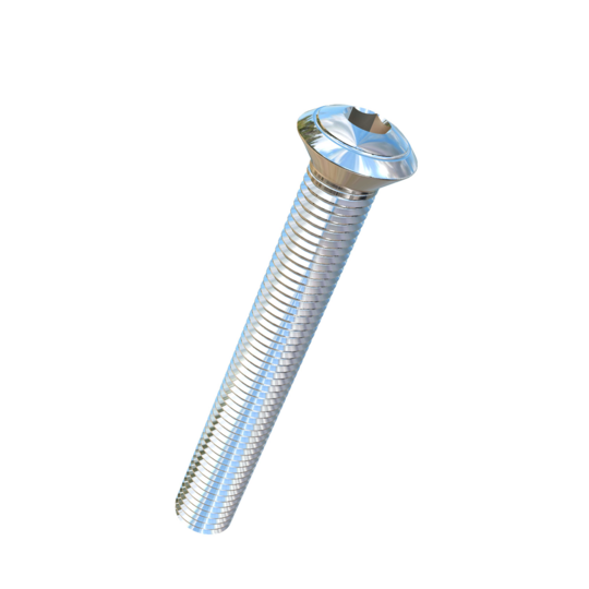 Titanium 3/4-10 X 5-1/2 UNC Oval Head, Socket Drive,  Allied Titanium Machine Screw