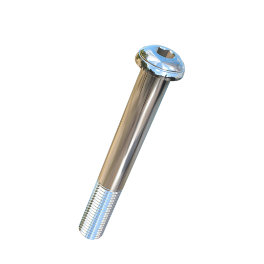 Titanium 3/4-10 X 5-3/4 UNC Button Head Socket Drive Allied Titanium Cap Screw