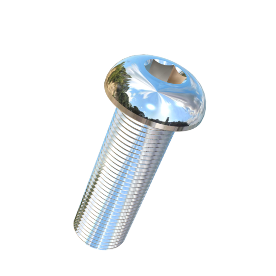 Titanium 3/4-16 X 2-1/4 UNF Button Head Socket Drive Allied Titanium Machine Screw