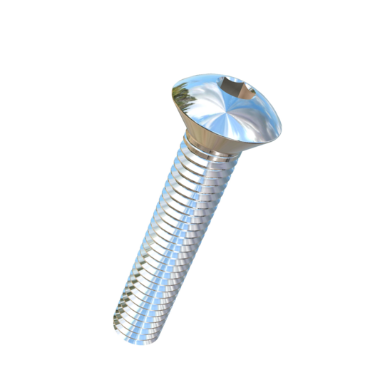 Titanium 3/8-16 X 2 UNC Oval Head, Socket Drive,  Allied Titanium Machine Screw