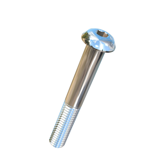 Titanium 3/8-16 X 2-3/4 UNC Button Head Socket Drive Allied Titanium Cap Screw