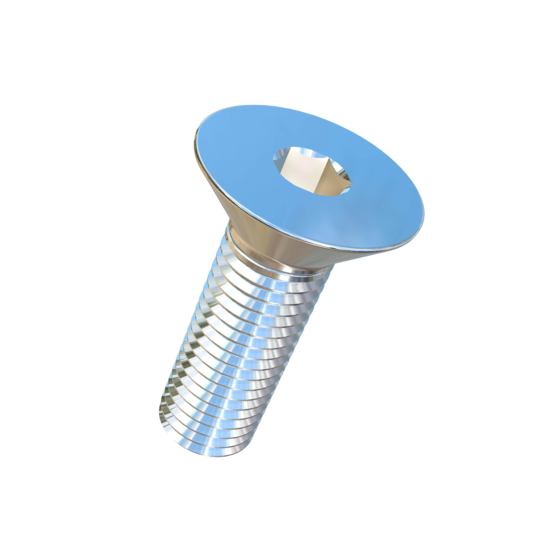 Titanium 5/16-24 X 1 UNF Flat Head Socket Drive Allied Titanium Machine Screw with 3A Threads