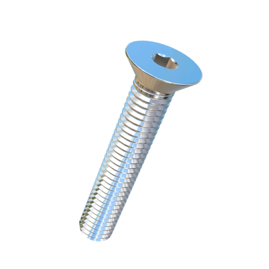 Titanium 7/16-14 X 2-1/2 UNC Flat Head, Socket Drive,  Allied Titanium Machine Screw