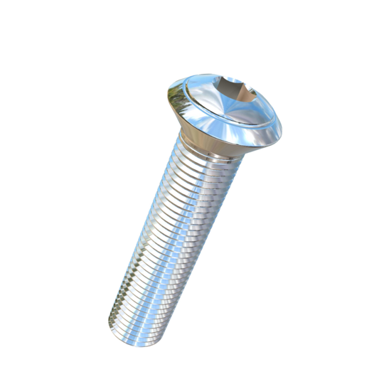 Titanium 7/16-20 X 2 UNF Oval Head, Socket Drive,  Allied Titanium Machine Screw