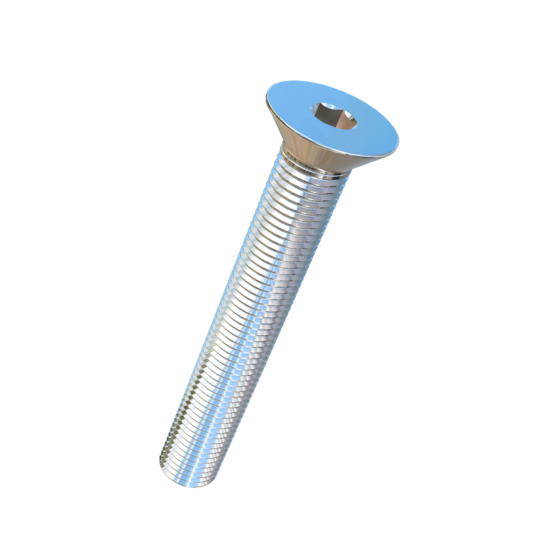 Titanium 7/16-20 X 3 UNF Flat Head, Socket Drive,  Allied Titanium Machine Screw