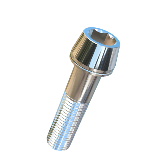 Titanium 7/8-9 X 3-1/2 UNC Allied Titanium Taper Head Socket Drive Cap Screw