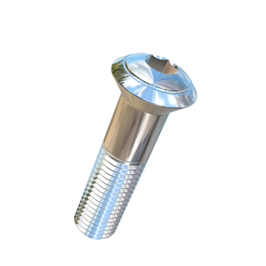 Titanium 7/8-9 X 3-1/2 UNC Oval Head, Socket Drive,  Allied Titanium Cap Screw