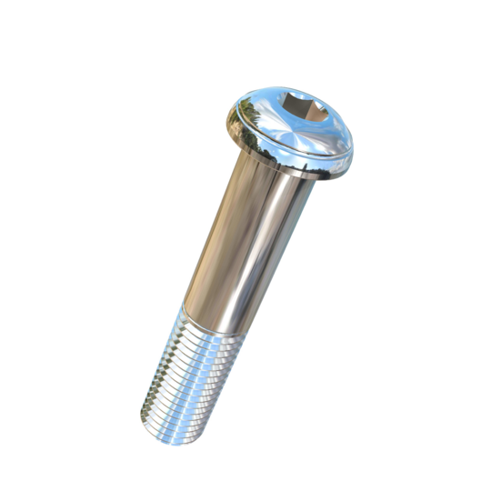 Titanium 7/8-9 X 4-1/2 UNC Button Head Socket Drive Allied Titanium Cap Screw