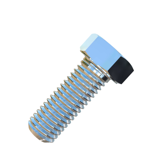 Titanium 9/16-12 X 1-1/2 inch UNC Fully Threaded Allied Titanium Hex Head Bolt (No Dimple)