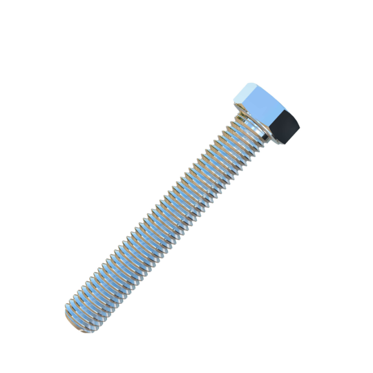 Titanium 9/16-12 X 3-5/8 inch UNC Fully Threaded Allied Titanium Hex Head Bolt (No Dimple)