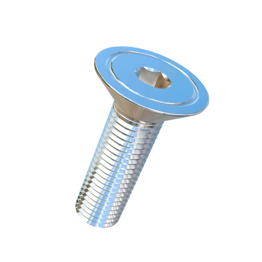 Titanium M10-1.25 Pitch X 35mm Flat Head Socket Drive Allied Titanium Machine Screw