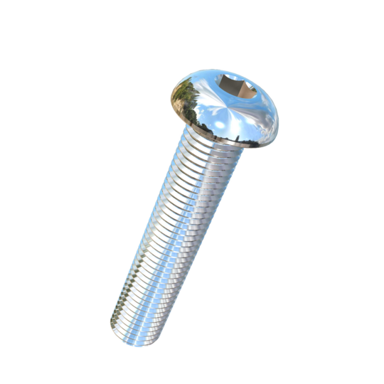 Titanium M10-1.25 Pitch X 50mm Button Head Socket Drive Allied Titanium Machine Screw