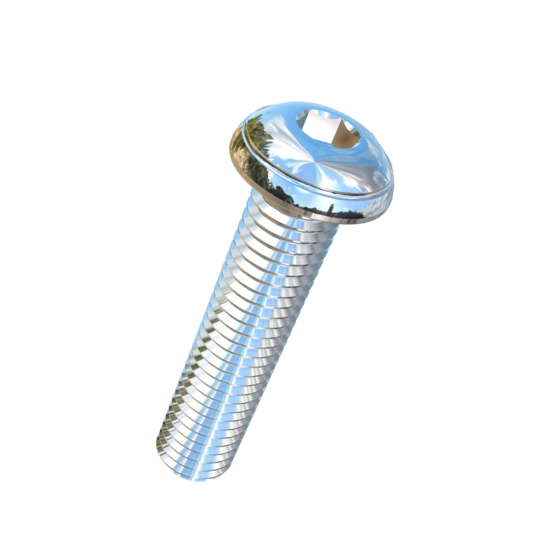 Titanium M10-1.5 Pitch X 45mm Button Head Socket Drive Allied Titanium Machine Screw