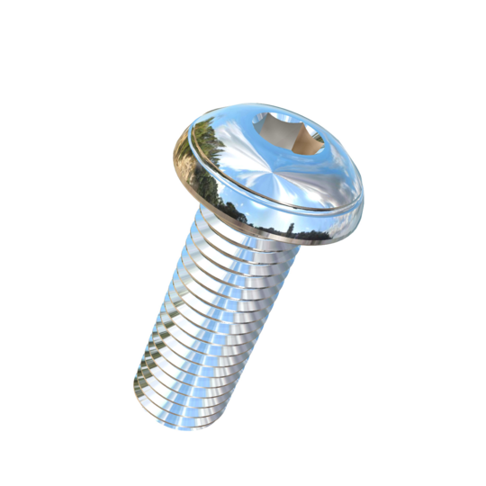 Titanium M14-2 Pitch X 40mm Button Head Socket Drive Allied Titanium Machine Screw