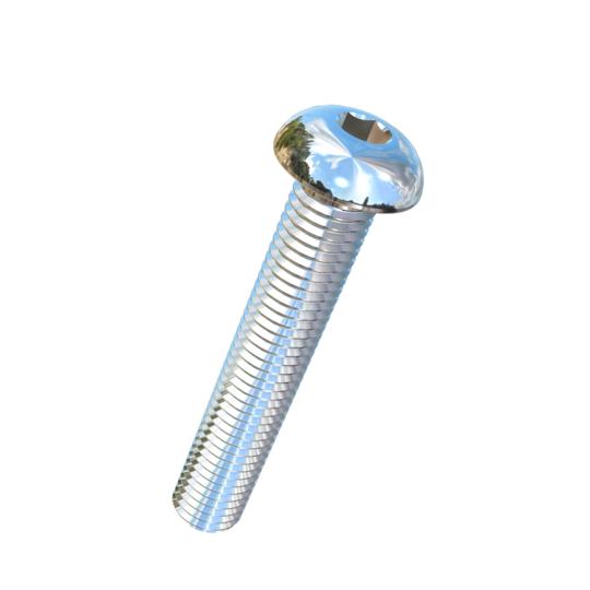 Titanium M14-2 Pitch X 80mm Button Head Socket Drive Allied Titanium Machine Screw