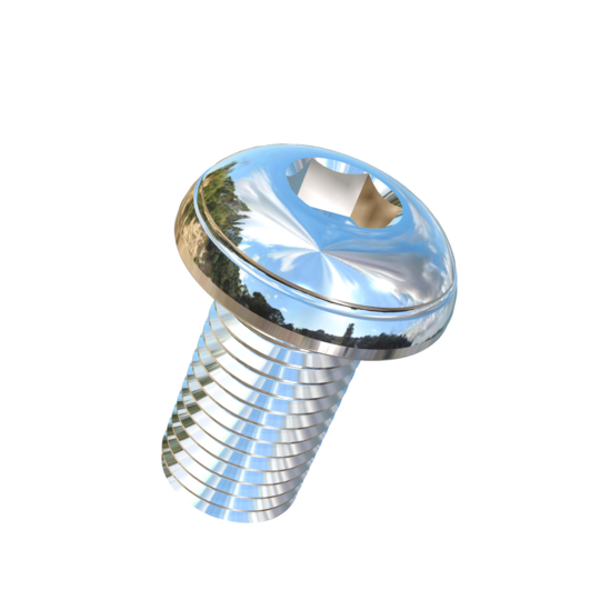 Titanium M16-2 Pitch X 30mm Button Head Socket Drive Allied Titanium Machine Screw