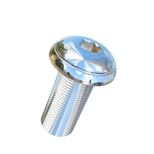 Titanium M20-1.5 Pitch X 45mm Button Head Socket Drive Allied Titanium Machine Screw