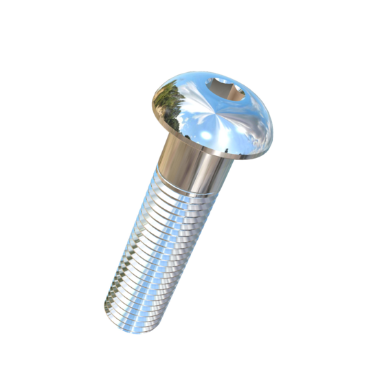 Titanium M20-2.5 Pitch X 80mm Button Head Socket Drive Allied Titanium Cap Screw