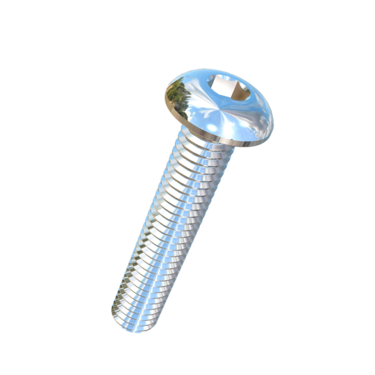 Titanium M3-0.5 Pitch X 16mm Button Head Socket Drive Allied Titanium Machine Screw