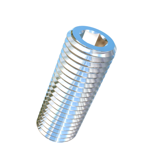 Titanium M6-0.75 Pitch X 16mm Allied Titanium Set Screw, Socket Drive with Cup Point