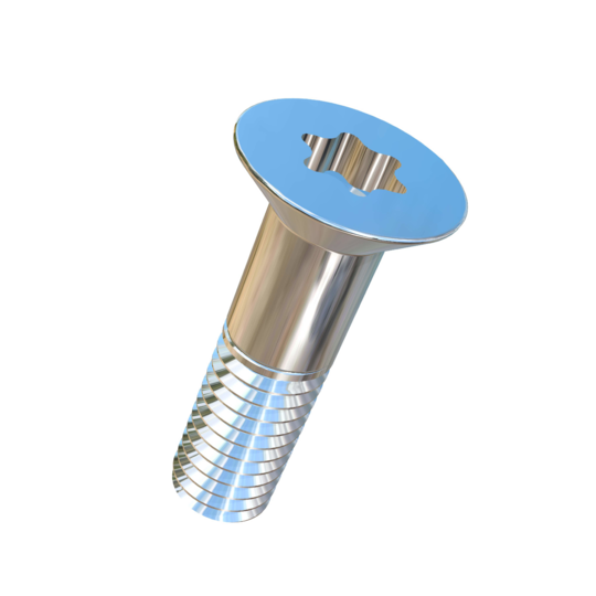 Titanium M6-1 Pitch X 23mm Flat Head Star Drive Allied Titanium Cap Screw with 11.5mm of threads