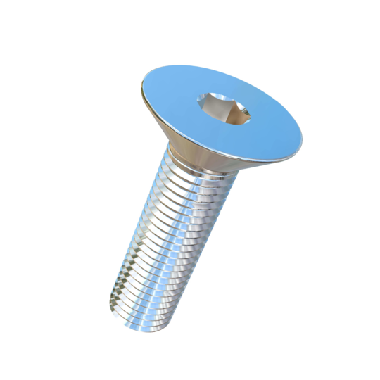 Titanium M8-1 Pitch X 30mm Flat Head Socket Drive Allied Titanium Machine Screw